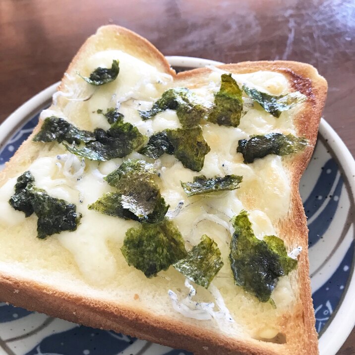 しらす海苔チーズトースト レシピ 作り方 By みさちゃん 楽天レシピ